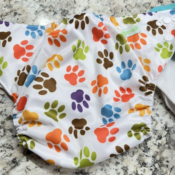 Wegreeco Cloth Diapers 6 Diapers 6 Inserts - Picture 7 of 13